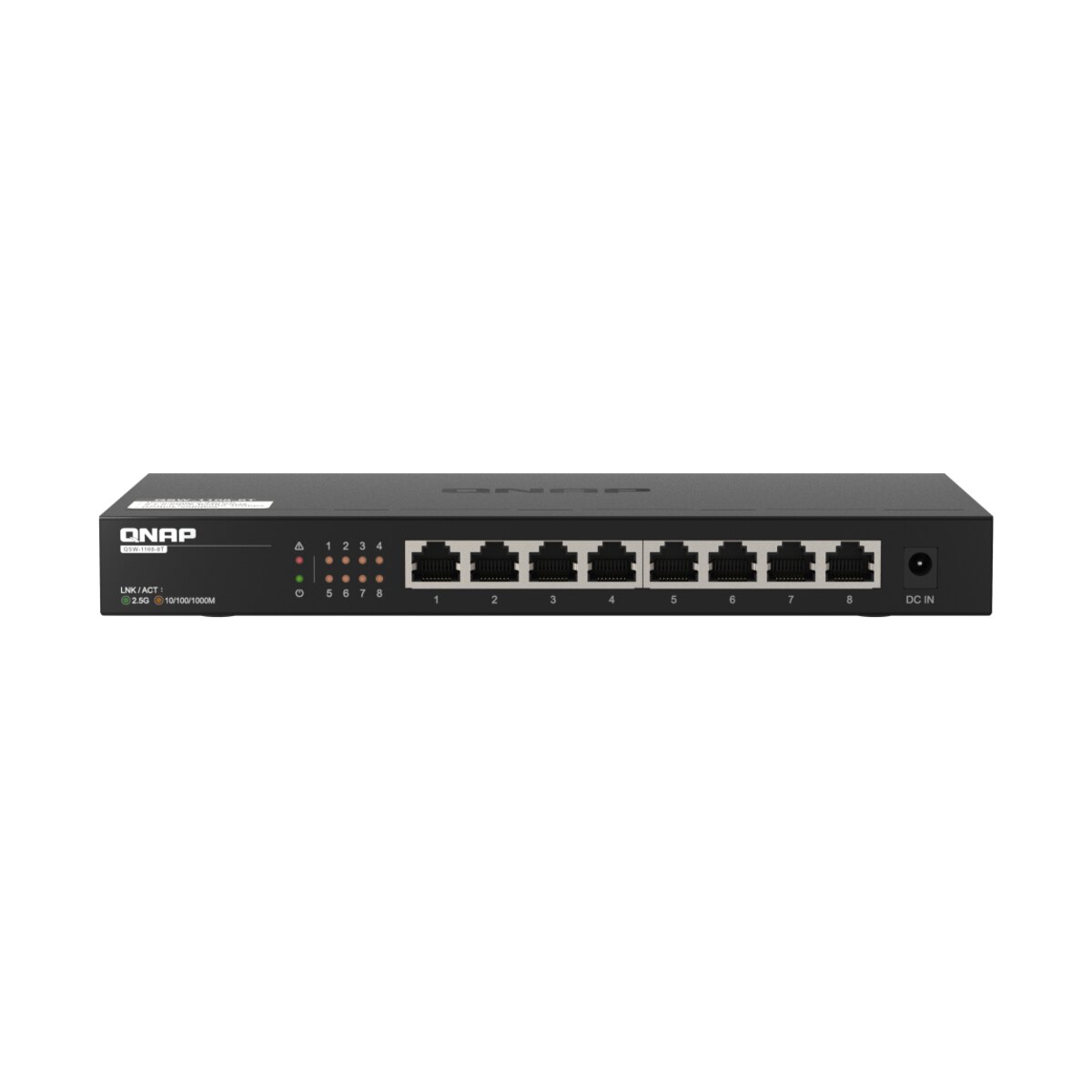 QNAP QSW-1108-8T 8-port 2.5GbE kommutator