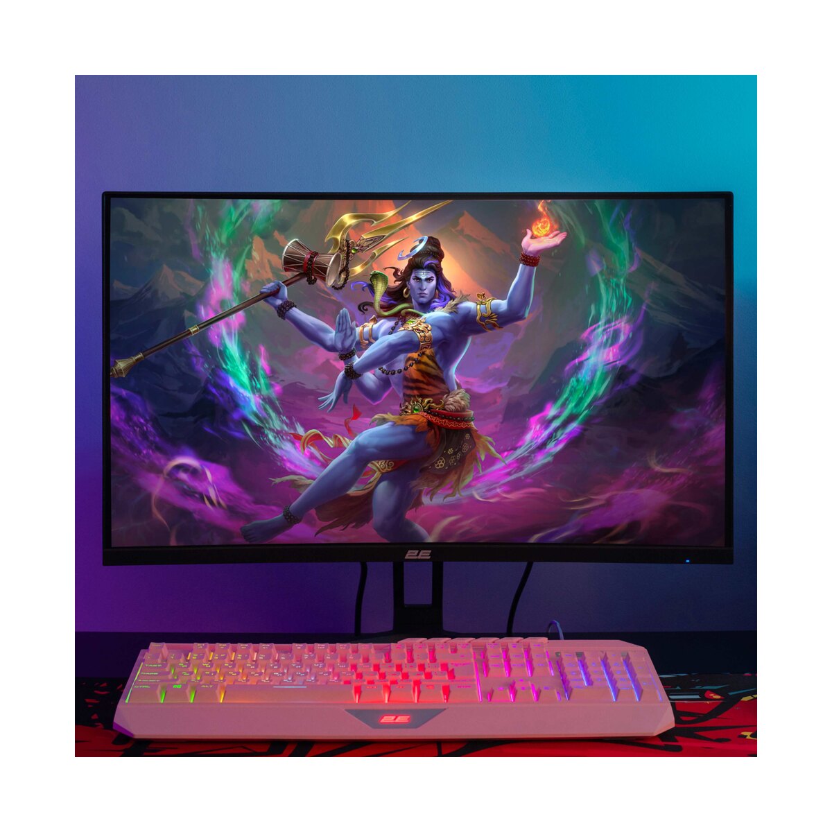 2E Gaming 27" R2723BV VA 165Hz əyri oyun monitoru