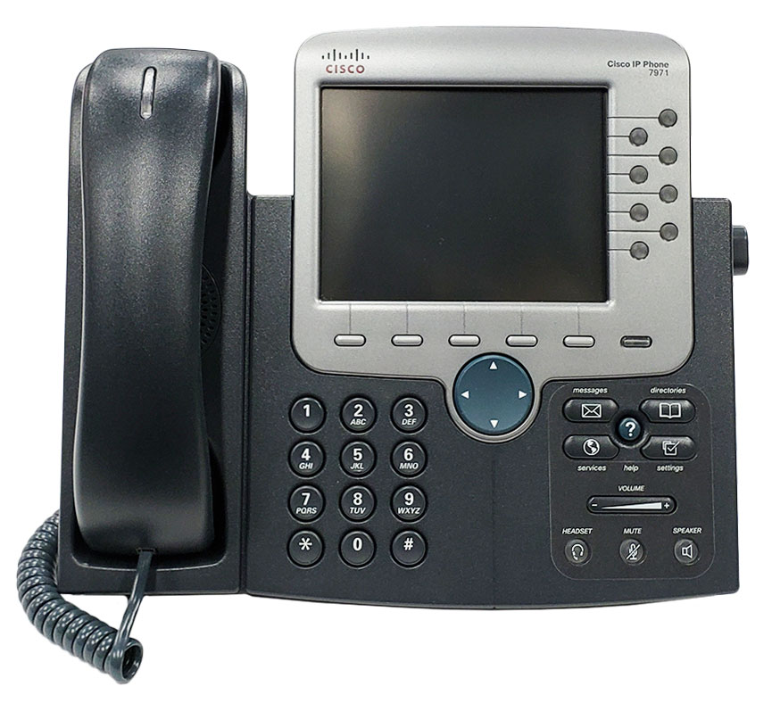 Cisco CP-7971G-GE 8-xətli rəngli sensorlu Gigabit IP telefon