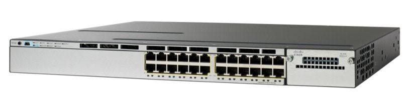Cisco WS-C3750-24P V2 Stackable Gigabit PoE Kommutator (işlənmiş)