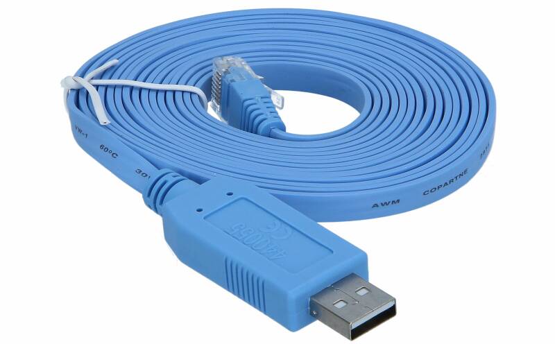 Cisco USB-A to RJ45 FTDI Konsol Kabeli (CAB-CONSOLE-USB-A-RJ45)