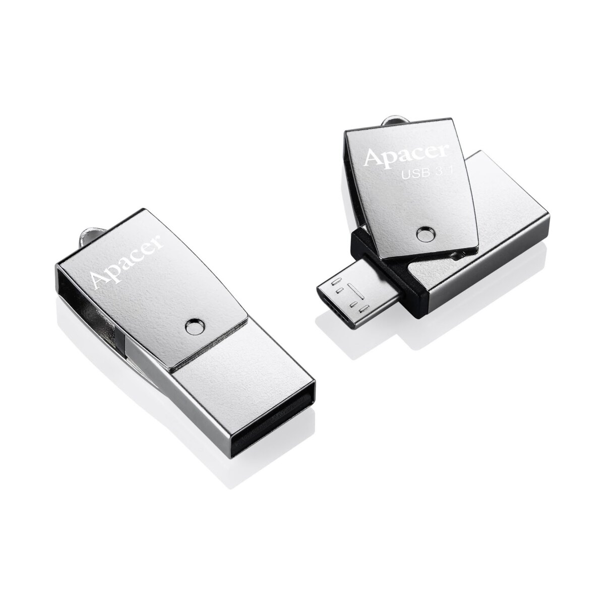 Apacer AH750 32GB USB flash OTG (gümüşü)