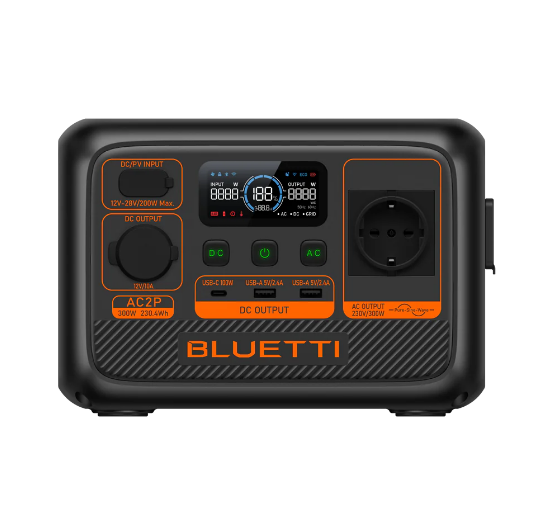 Bluetti AC2P Portable Power Station 300W/230,4Wh
