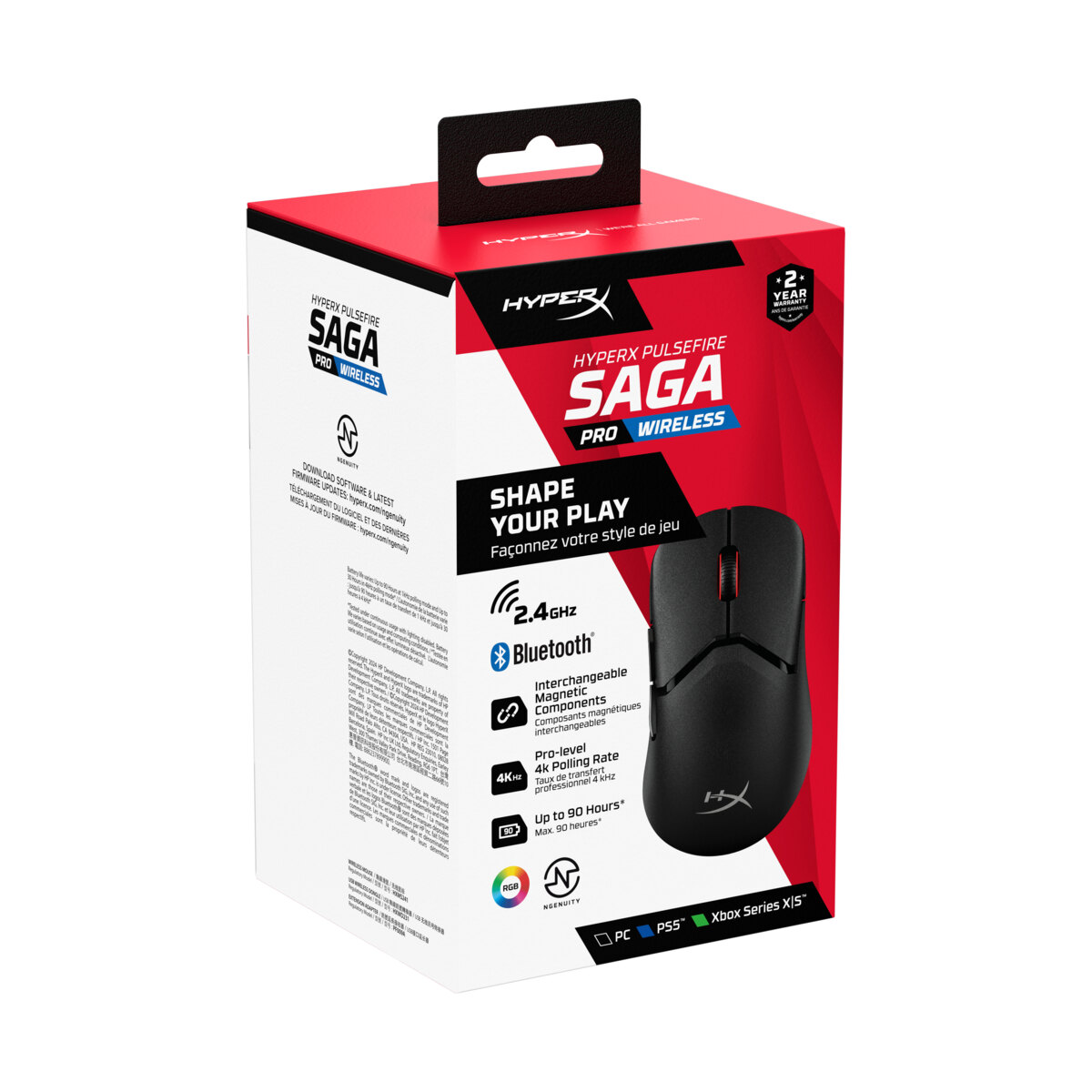 HyperX Pulsefire Saga Pro simsiz oyun siçanı