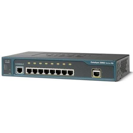 Cisco WS-C2960PD-8TT-L Kompakt PoE Kommutator (işlənmiş)