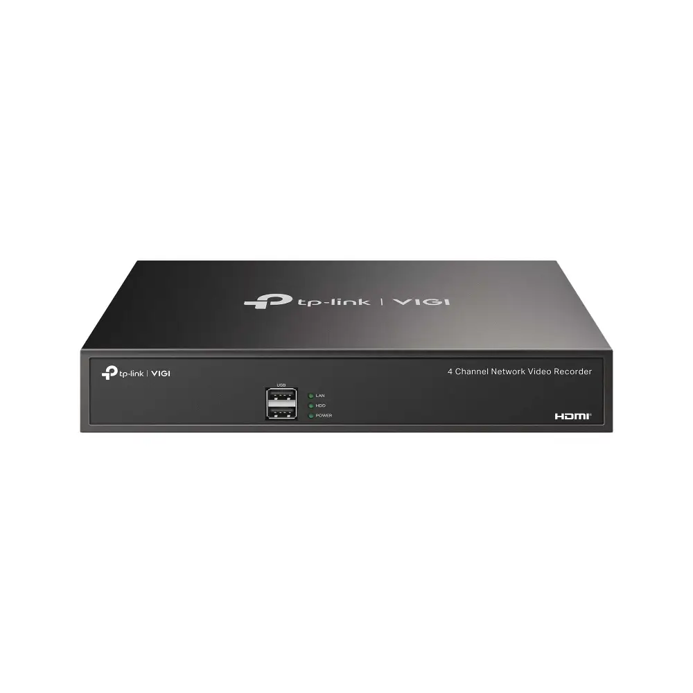 TP-Link VIGI NVR1004H-4P 4 Kanallı PoE+ Şəbəkə Videoqeydiyyatçısı (NVR)