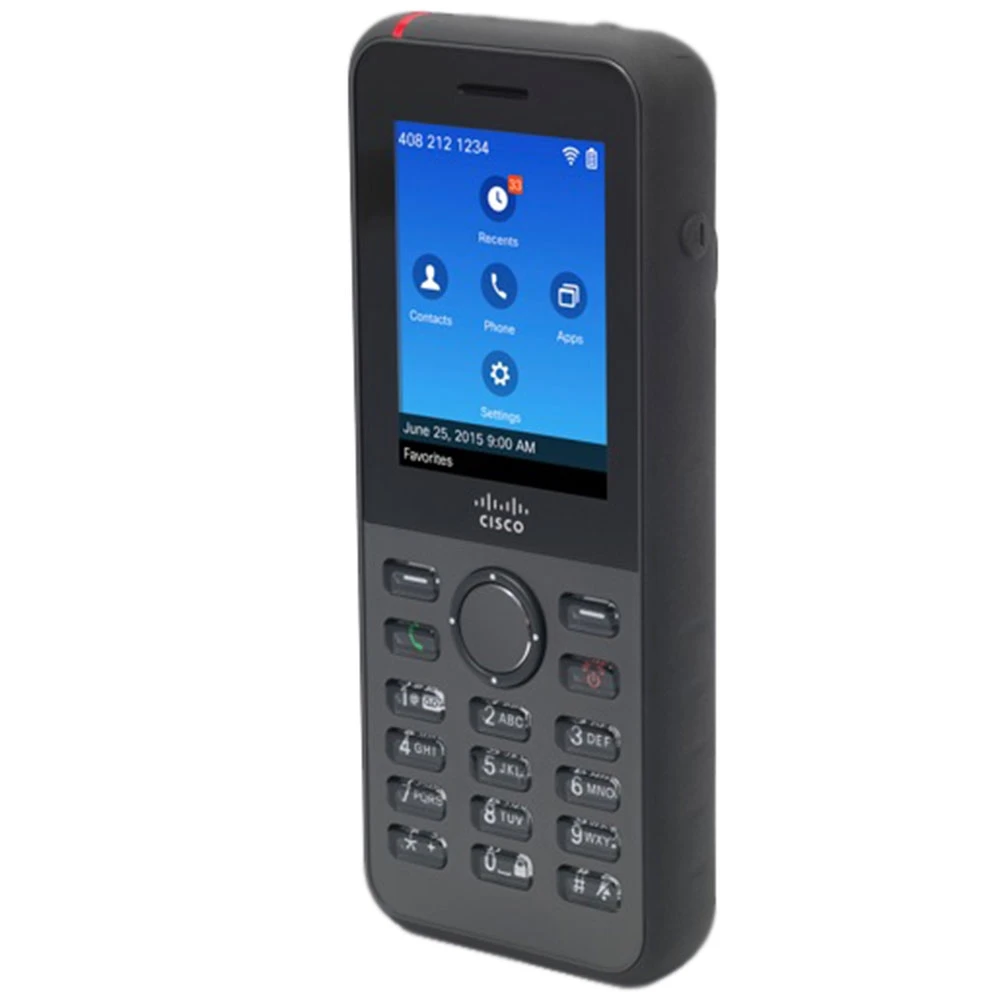 Cisco CP8821-K9 V07 Simsiz IP Telefon (işlənmiş)