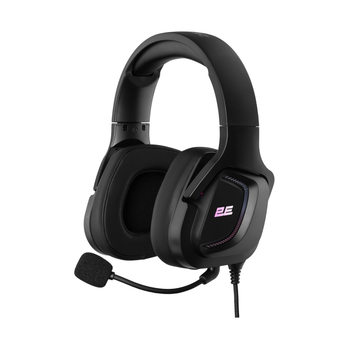 2E Gaming HG340 3.5mm Black mini-jack qara oyun qulaqlığı