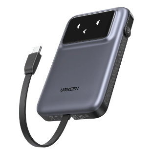 UGREEN 10000mAh daxili kabelli powerbank
