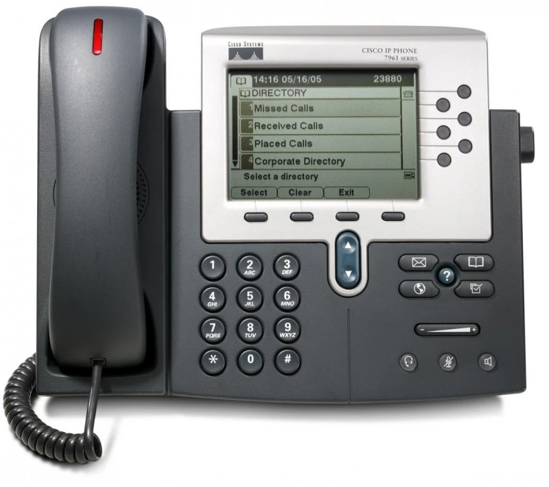 Cisco CP-7961G-GE 6-xətli Gigabit IP telefon