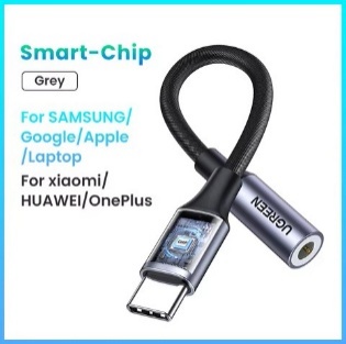 UGREEN USB-C - 3.5 mm audio adapter 10 sm kosmik boz