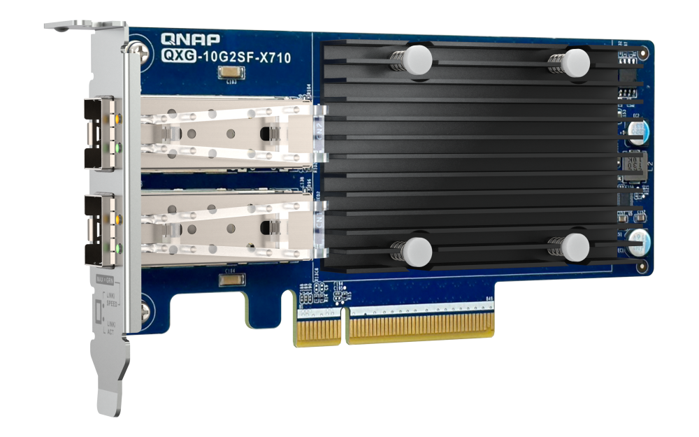 QNAP QXG-10G2SF-X710 10GbE adapter