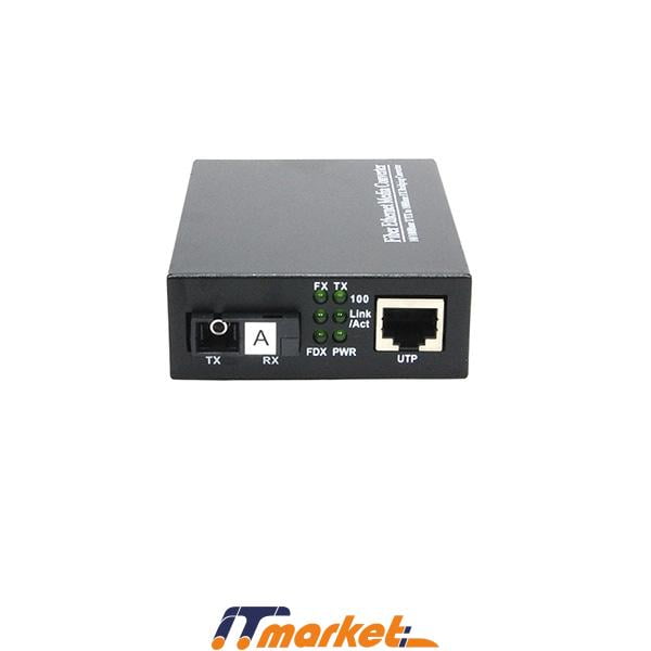 Mediakonverter 1310-1550nm 20km 1-100M SM fiber A-2 Mediakonverter 1310-1550nm 20km 1-100M SM fiber A-2