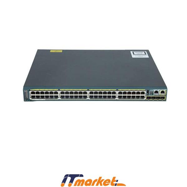Cisco 2960 PoE+ 48port 10GB-1