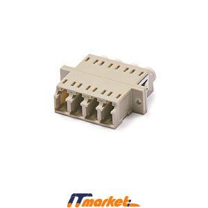 Adapter LC-UPC-LC-UPC MM Quad-4 Adapter LC-UPC-LC-UPC MM Quad-4