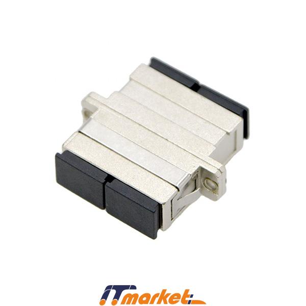 Adapter SC-UPC -SC-UPC DX gray-2 Adapter SC-UPC -SC-UPC DX gray-2