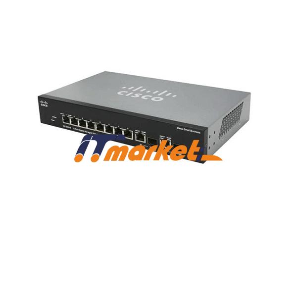 Cisco SG300-10MPP 8-Port GIGE Max PoE+ Switch-2