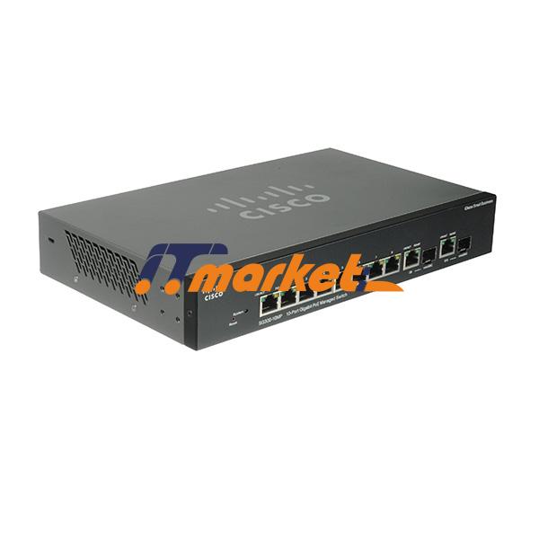 Cisco SG300-10MPP 8-Port GIGE Max PoE+ Switch-3