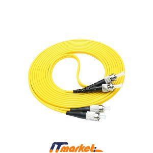 Fiberoptik FC-ST SM DX 20m Kabel-1 Fiberoptik FC-ST SM DX 20m Kabel-1