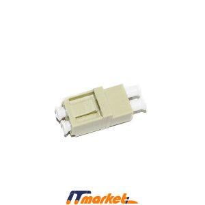 LC-UPC-LC-UPC SM DX with flange gray-3 LC-UPC-LC-UPC SM DX with flange gray-3