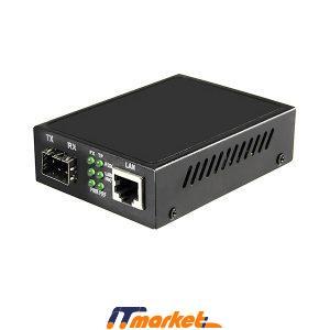 Media converter SFP 10-100 without SFP transceiver-1 Media converter SFP 10-100 without SFP transceiver-1