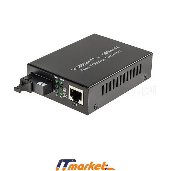 Mediakonverter 1550-1310nm 20km 10-100M SM fiber B-1 Mediakonverter 1550-1310nm 20km 10-100M SM fiber B-1