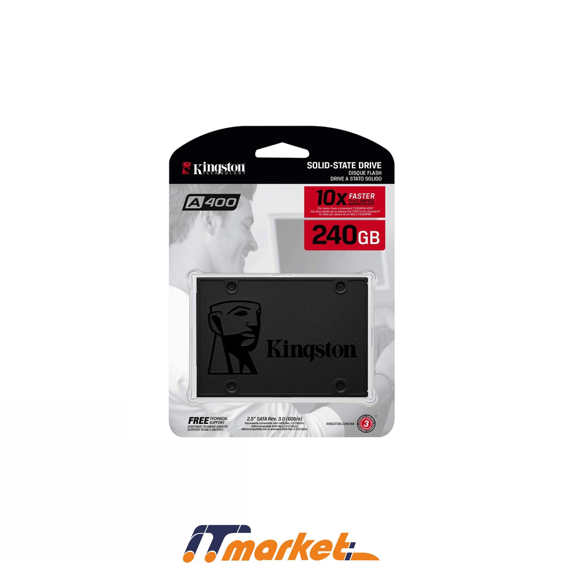 SSD "Kingston A400 240 GB 2.5 inch" SSD "Kingston A400 240 GB 2.5 inch"