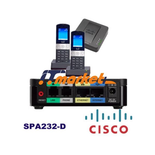Cisco SPA232D-G1 DECT Mobility Enhanced ATA VOIP Gateways-2 Cisco SPA232D-G1 DECT Mobility Enhanced ATA VOIP Gateways-2
