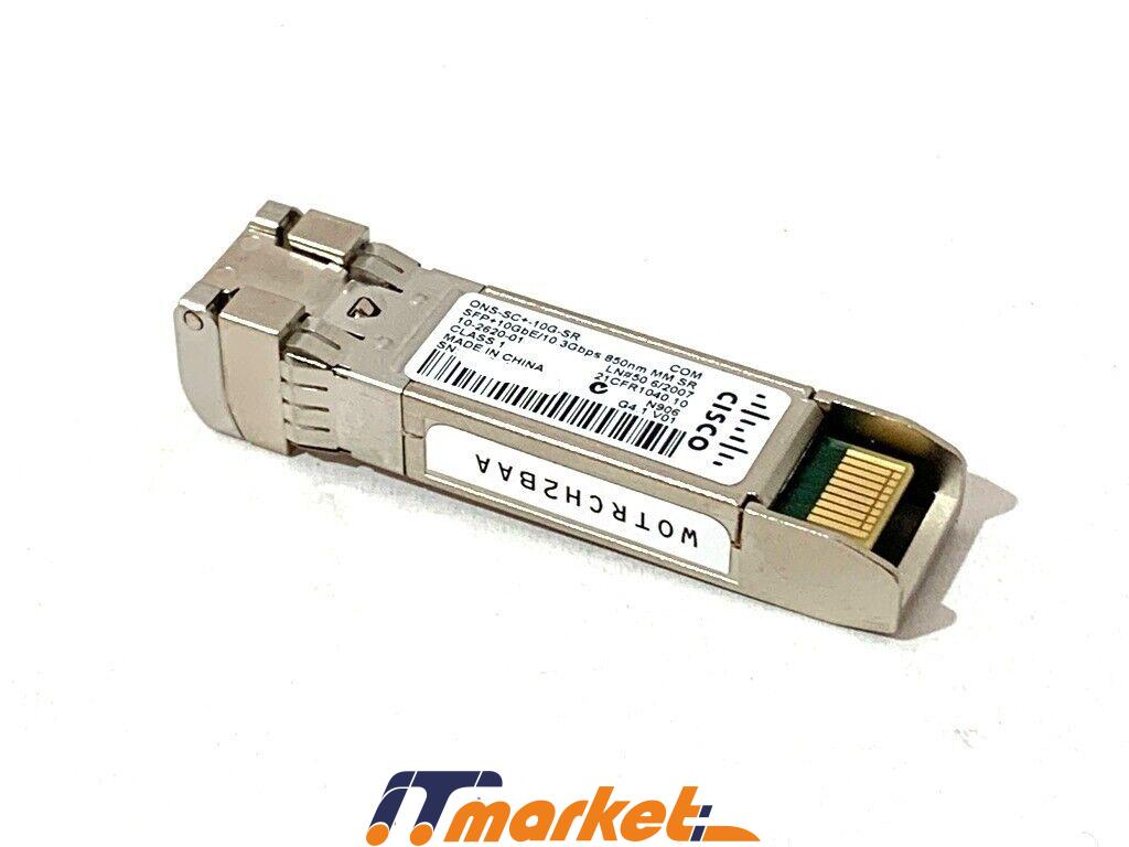 Cisco ONS-SC+-10G-LR SFP+ 10GbE-10.3Gbps 1310nm SM LR 10-2618-01 3 Cisco ONS-SC+-10G-LR SFP+ 10GbE-10.3Gbps 1310nm SM LR 10-2618-01 3