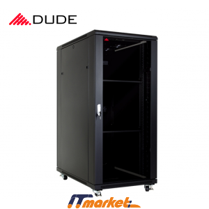 DUDE 27U 600X1000 STANDING RACKMOUNT CABINET BLACK (NB-6027) DUDE 27U 600X1000 STANDING RACKMOUNT CABINET BLACK (NB-6027)