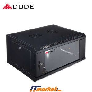 DUDE 4U 600X450 WALL-MOUNTED RACKMOUNT CABINET BLACK (WS3-6404)-1 DUDE 4U 600X450 WALL-MOUNTED RACKMOUNT CABINET BLACK (WS3-6404)-1