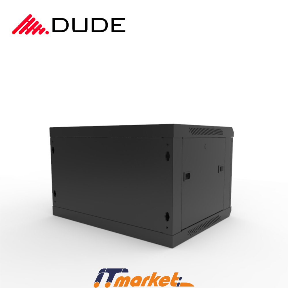DUDE 4U 600X600 WALL-MOUNTED RACKMOUNT CABINET BLACK (WS3-6604)-4 DUDE 4U 600X600 WALL-MOUNTED RACKMOUNT CABINET BLACK (WS3-6604)-4