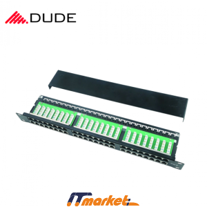 DUDE PATCH PANEL CAT6A SFTP 48 PORTS (P5648S-C6A)