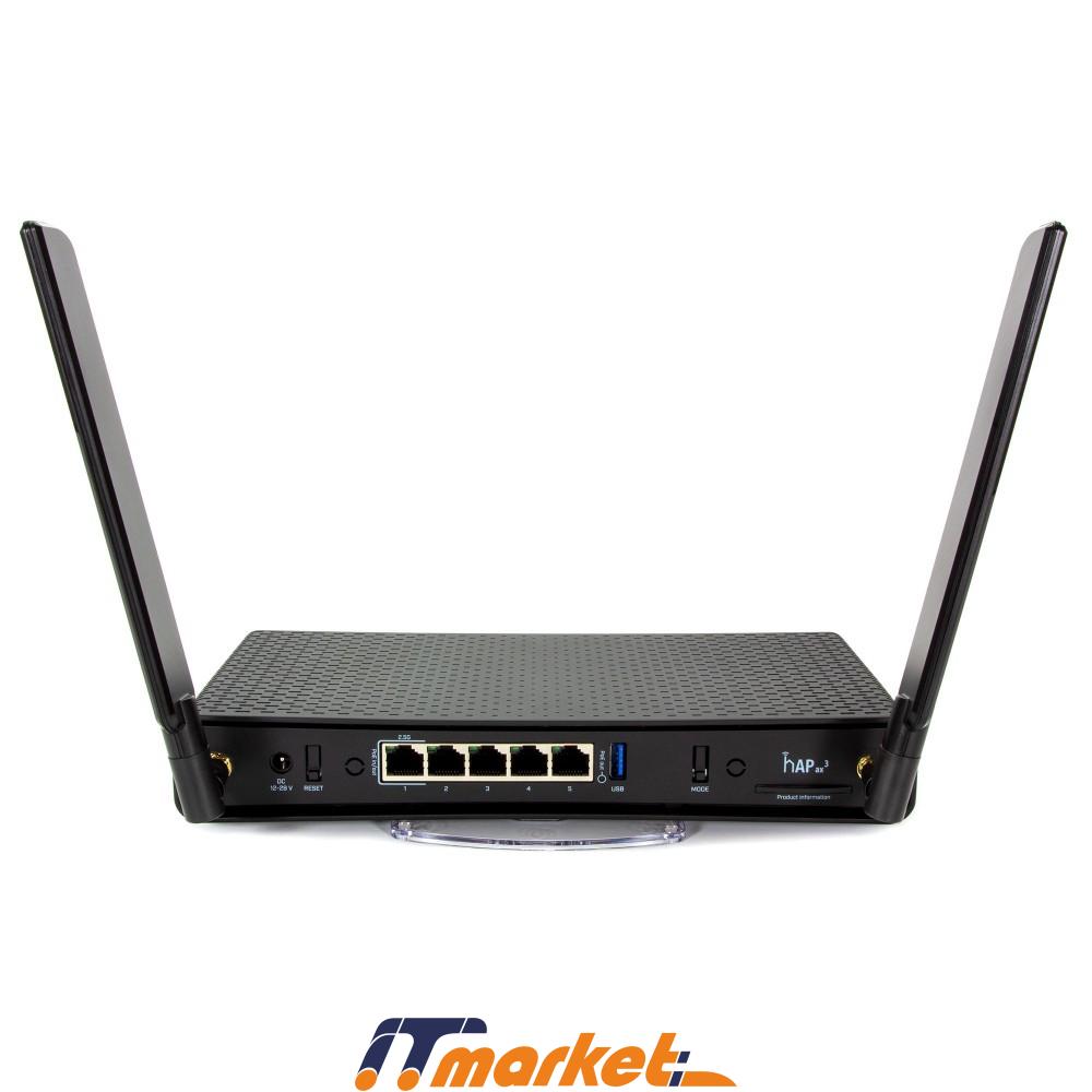 MikroTik hAP ax3 (C53UiG+5HPaxD2HPaxD)-1 MikroTik hAP ax3 (C53UiG+5HPaxD2HPaxD)-1