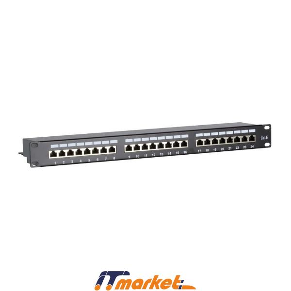 DUDE PATCH PANEL CAT6A SFTP 24 PORTS (P5624SR-C6A) DUDE PATCH PANEL CAT6A SFTP 24 PORTS (P5624SR-C6A)