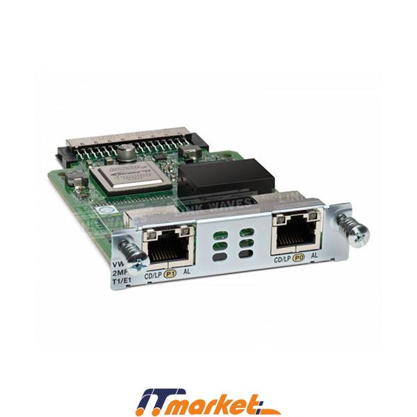 CISCO voice card WAN CARD-VWIC3-2MFT - T1-E1 2 CISCO voice card WAN CARD-VWIC3-2MFT - T1-E1 2