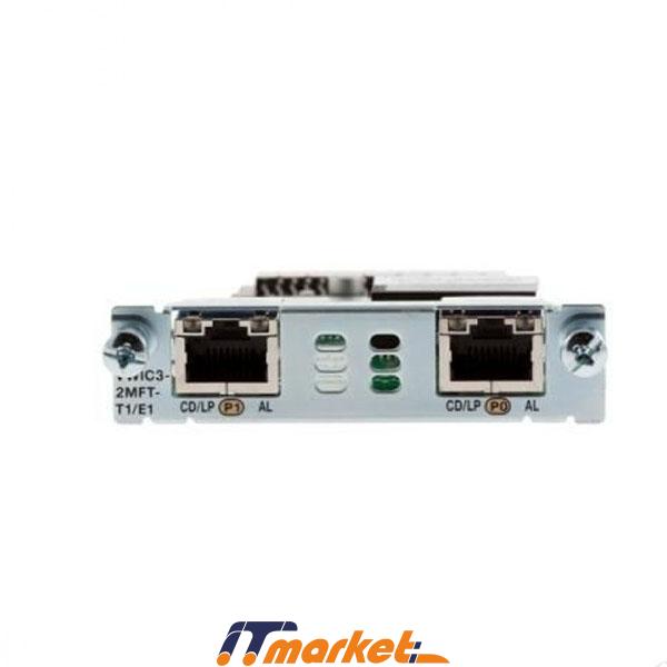 CISCO voice card WAN CARD-VWIC3-2MFT - T1-E1 3 CISCO voice card WAN CARD-VWIC3-2MFT - T1-E1 3