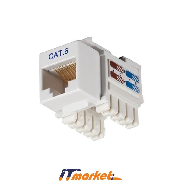Jack keystone cat6 UTP 3 Jack keystone cat6 UTP 3