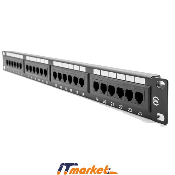Patch Panel 24 port Cat5e 568A-B 3 Patch Panel 24 port Cat5e 568A-B 3