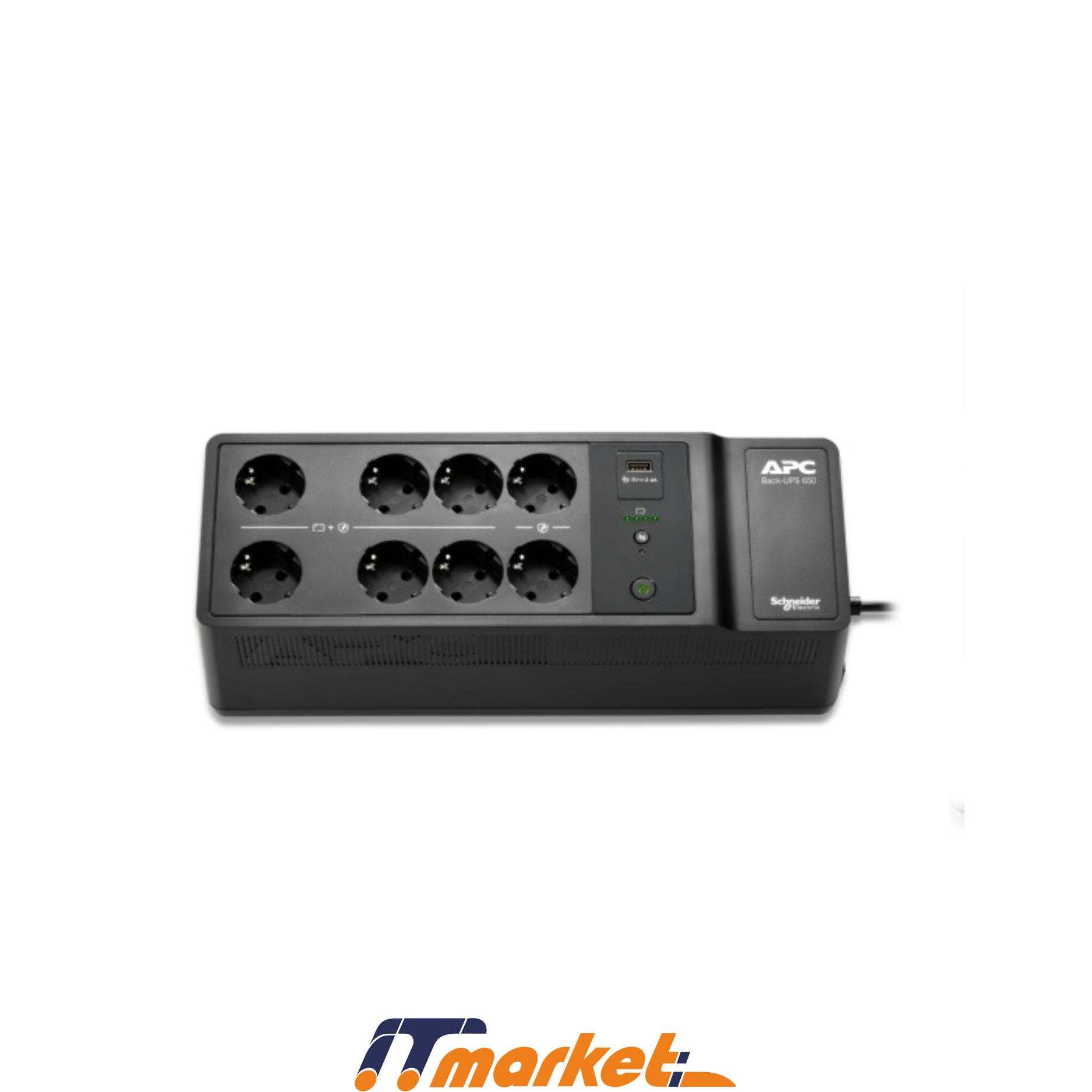 UPS APC Back-UPS 650VA, 230V, USB charging ports BE650G2-GRAZ-1 UPS APC Back-UPS 650VA, 230V, USB charging ports BE650G2-GRAZ-1