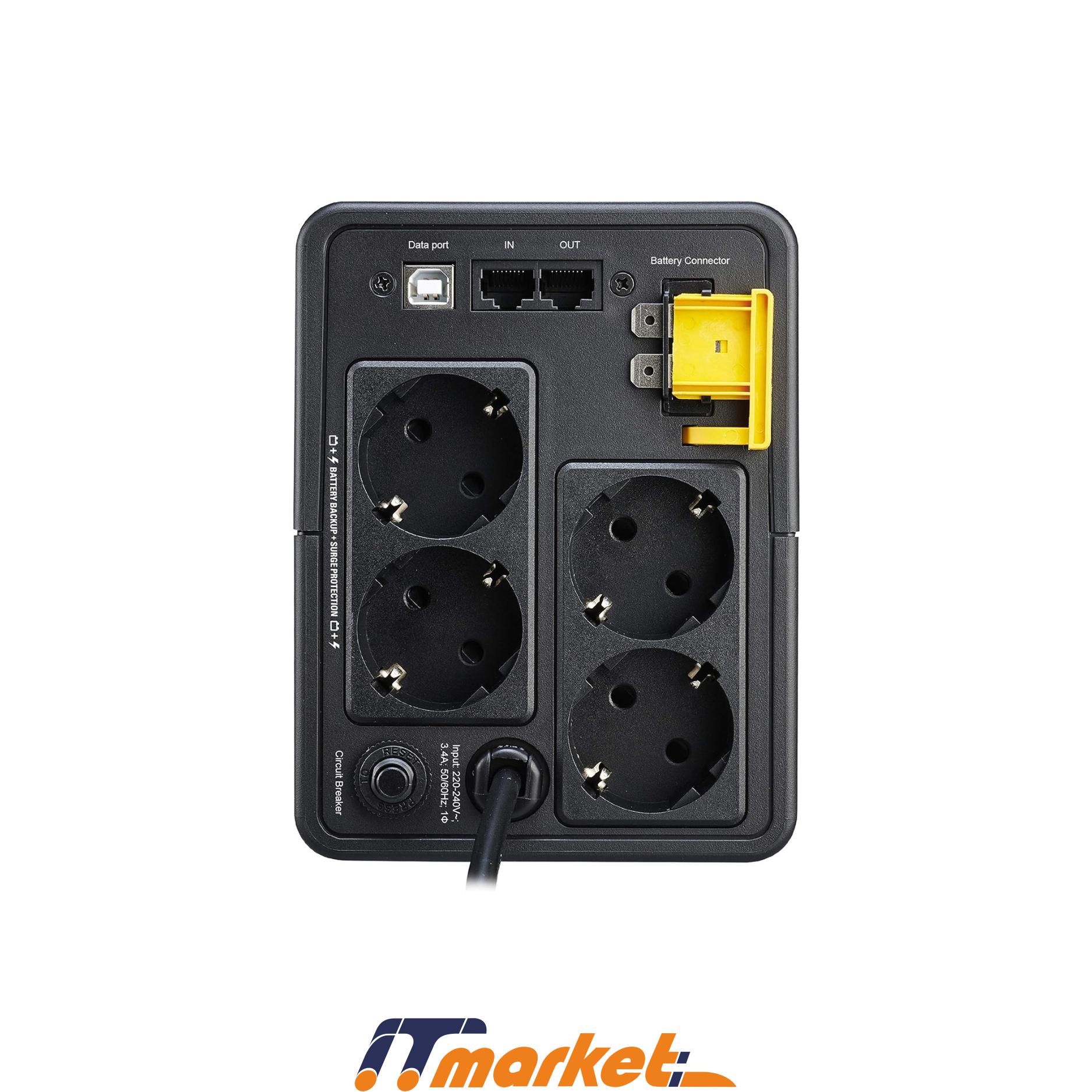 UPS APC Back-UPS 750VA, 230V, AVR, Schuko Sockets BX750MI-GRAZ -4 UPS APC Back-UPS 750VA, 230V, AVR, Schuko Sockets BX750MI-GRAZ -4