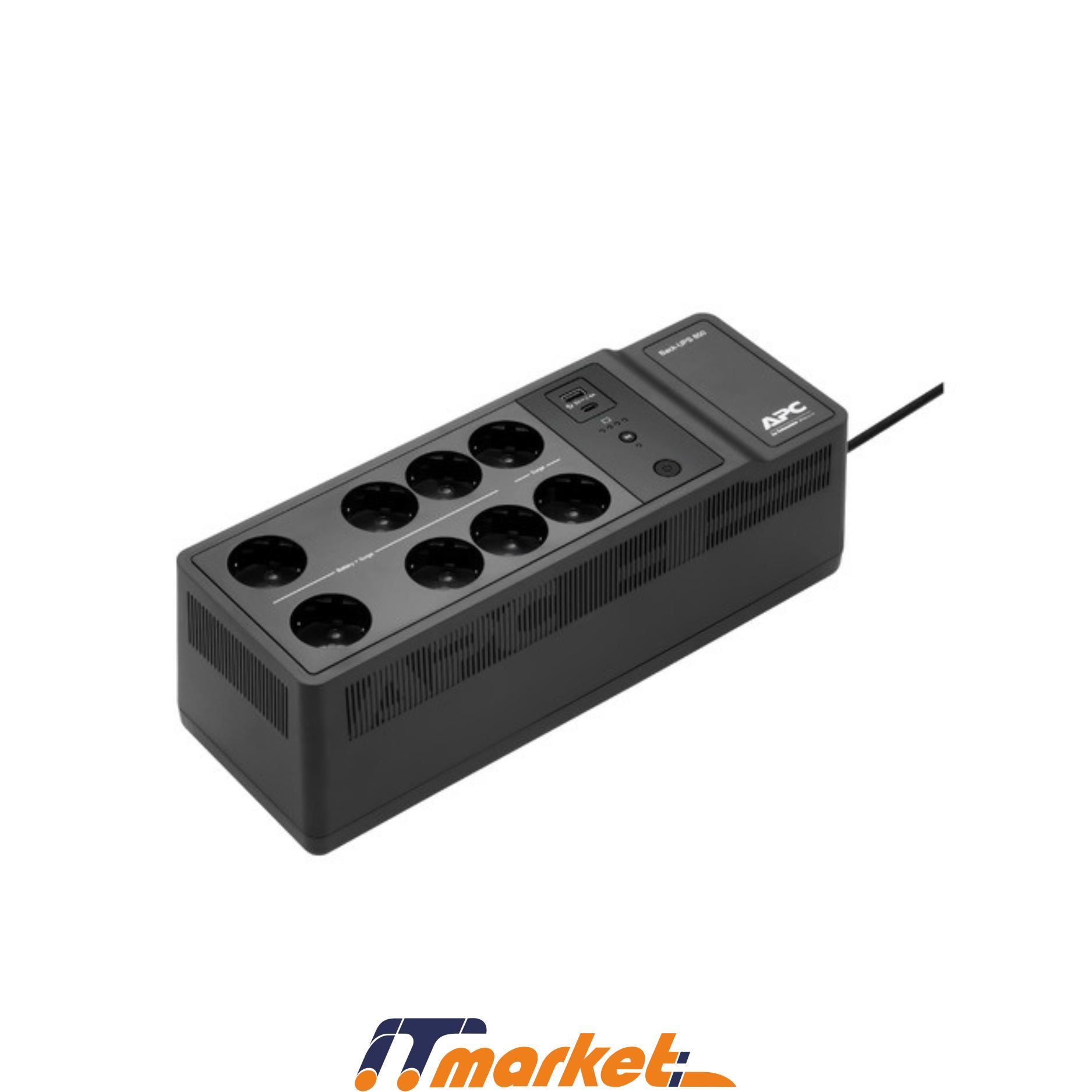 UPS APC Back-UPS 850VA, 230V, USB Type-C and A charging ports BE850G2-GRAZ-1 UPS APC Back-UPS 850VA, 230V, USB Type-C and A charging ports BE850G2-GRAZ-1