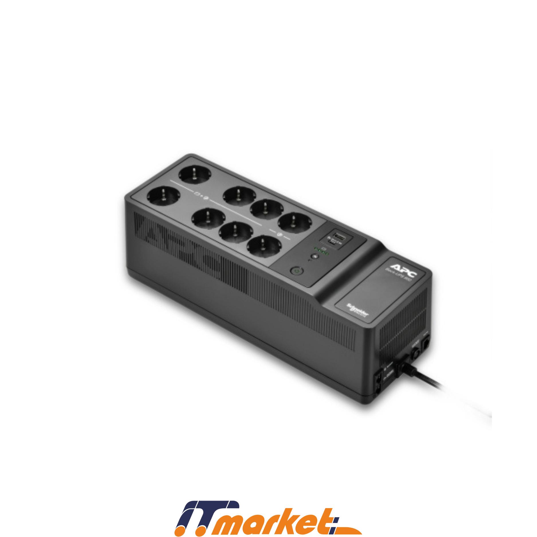 UPS APC Back-UPS 850VA, 230V, USB Type-C and A charging ports BE850G2-GRAZ-3 UPS APC Back-UPS 850VA, 230V, USB Type-C and A charging ports BE850G2-GRAZ-3