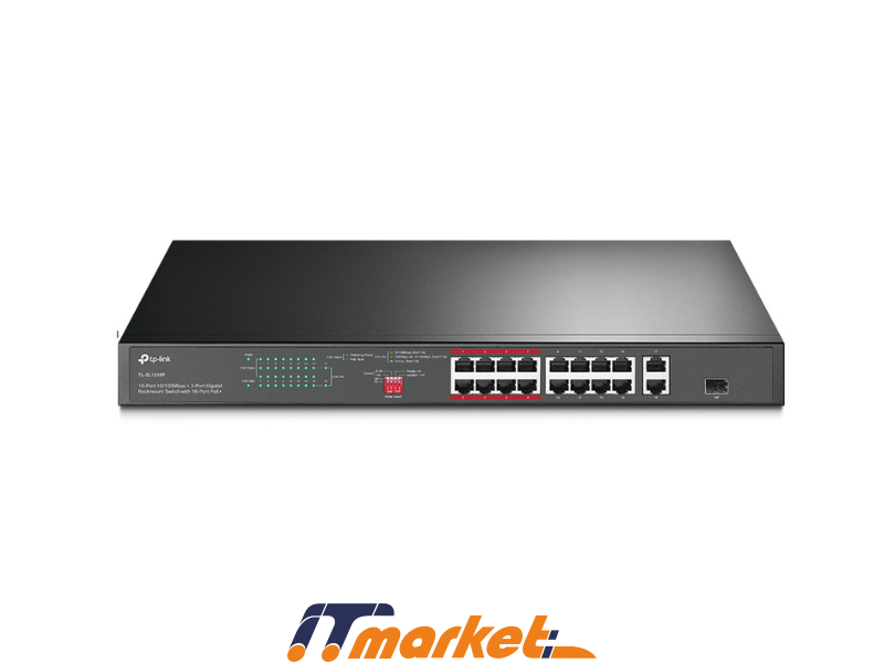 Kommutator TP-Link TL-SL1218P Kommutator TP-Link TL-SL1218P
