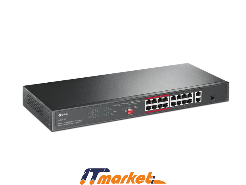 Kommutator TP-Link TL-SL1218P Kommutator TP-Link TL-SL1218P