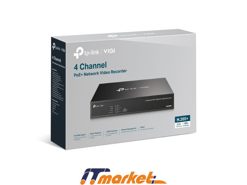 TP-Link VIGI NVR1004H-4P TP-Link VIGI NVR1004H-4P