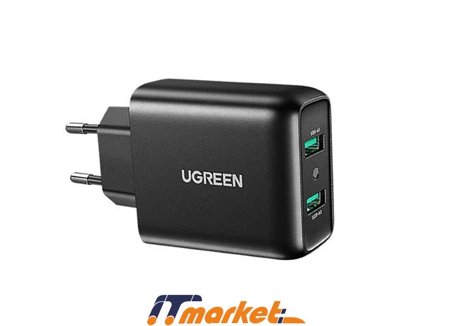Ugreen CD161 USB Fast Charger EU 3 Ugreen CD161 USB Fast Charger EU 3