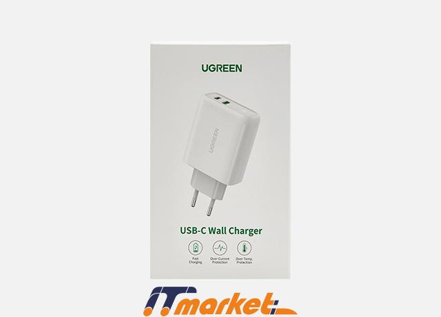 Ugreen CD170 38W USB-C Wall Charger EU White 1 Ugreen CD170 38W USB-C Wall Charger EU White 1