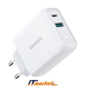 Ugreen CD170 38W USB-C Wall Charger EU White 2 Ugreen CD170 38W USB-C Wall Charger EU White 2