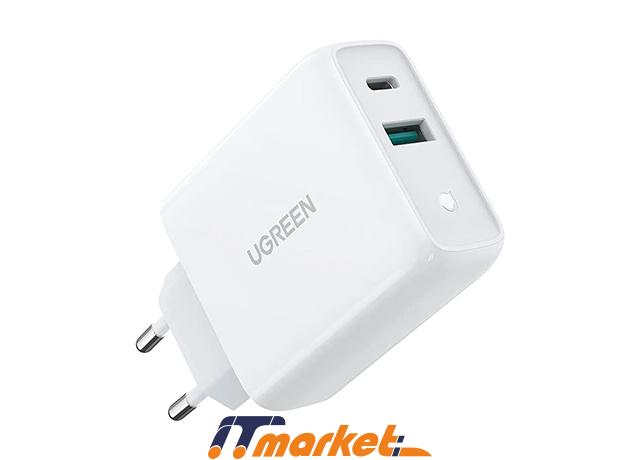 Ugreen CD170 38W USB-C Wall Charger EU White 2 Ugreen CD170 38W USB-C Wall Charger EU White 2